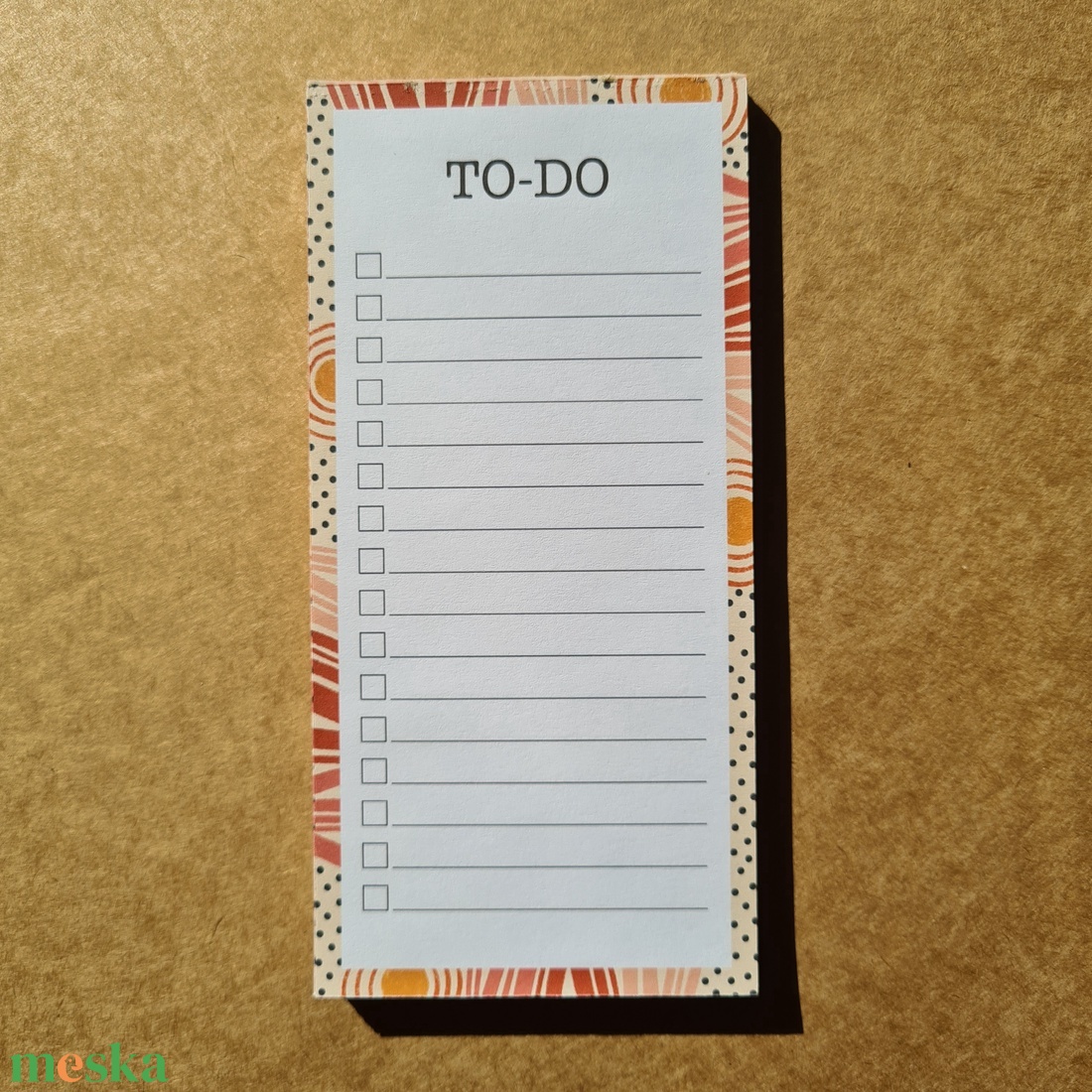 Teendők lista / To-do list (angol nyelvű) jegyzettömb - otthon & életmód - papír, írószer - jegyzetfüzet & napló - Meska.hu Teendők lista / To-do list (angol nyelvű) jegyzettömb - otthon & életmód - papír, írószer - jegyzetfüzet & napló - Meska.hu