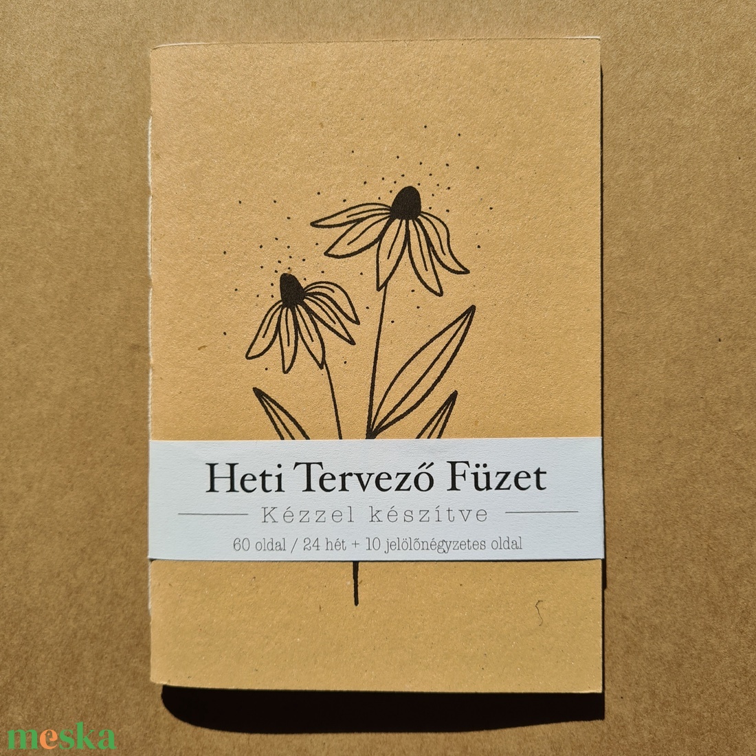 Heti tervező füzet, magyar - otthon & életmód - papír, írószer - jegyzetfüzet & napló - Meska.hu