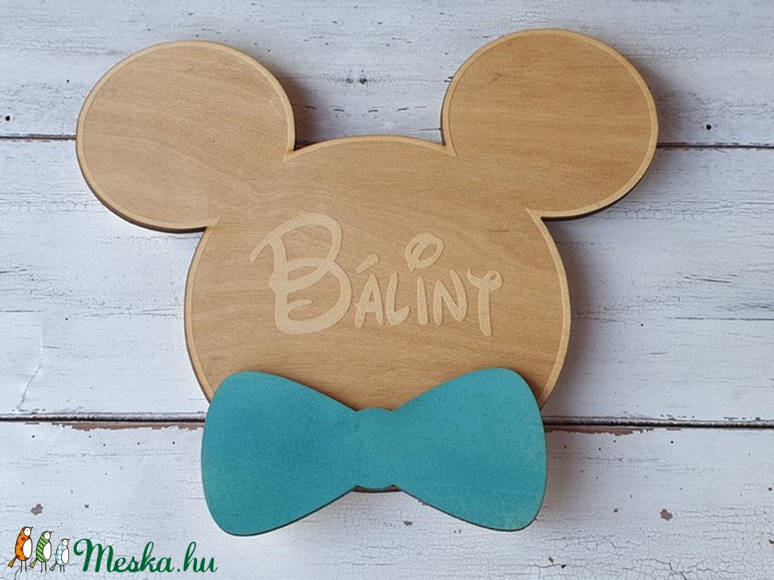 Mickey egér névtábla - - Meska.hu Mickey egér névtábla - - Meska.hu
