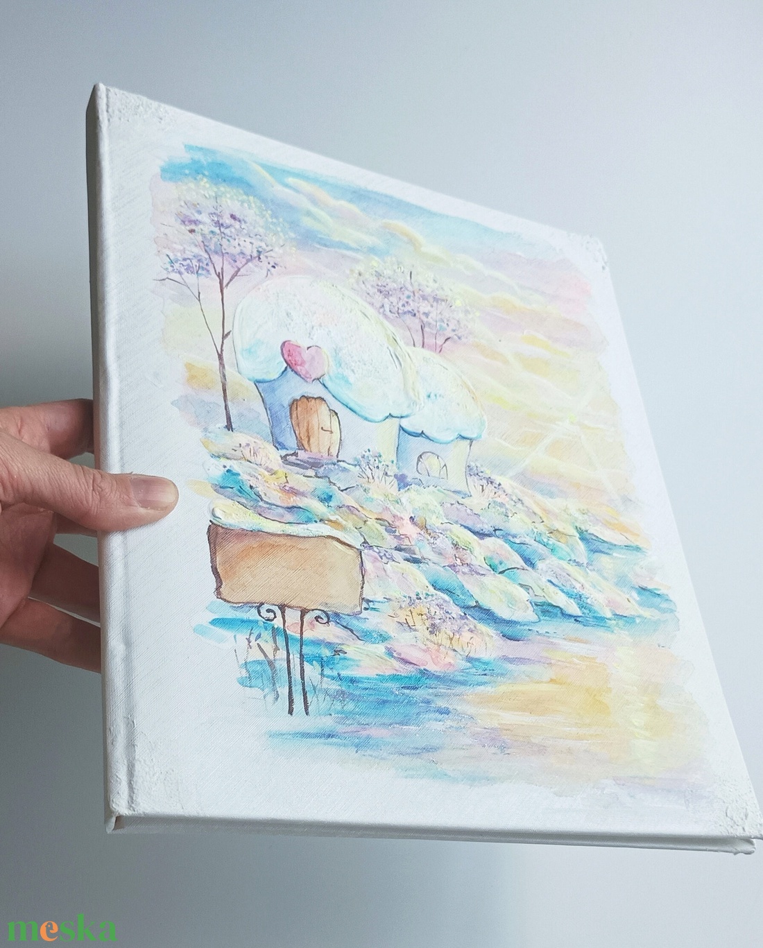 Névre szóló házikós fotóalbum 25x30 cm - otthon & életmód - papír, írószer - album & fotóalbum - Meska.hu