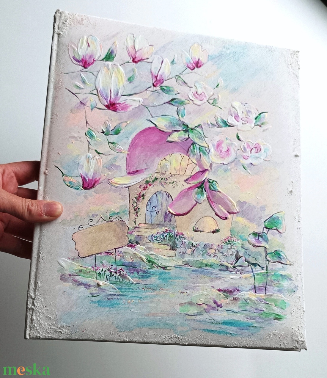 Névre szóló rózsakertes fotóalbum 25x30 cm - otthon & életmód - papír, írószer - album & fotóalbum - Meska.hu Névre szóló rózsakertes fotóalbum 25x30 cm - otthon & életmód - papír, írószer - album & fotóalbum - Meska.hu