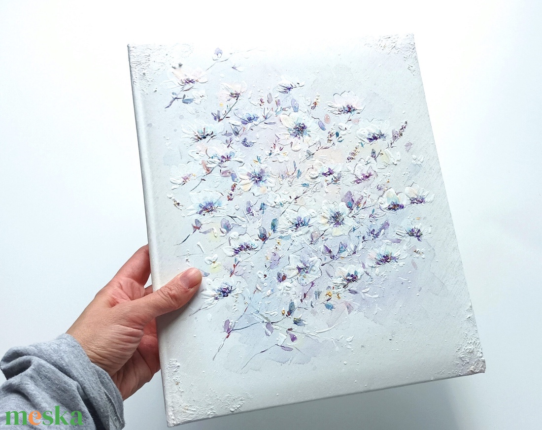 Virágos fotóalbum - esküvő - emlék & ajándék - album & fotóalbum - Meska.hu