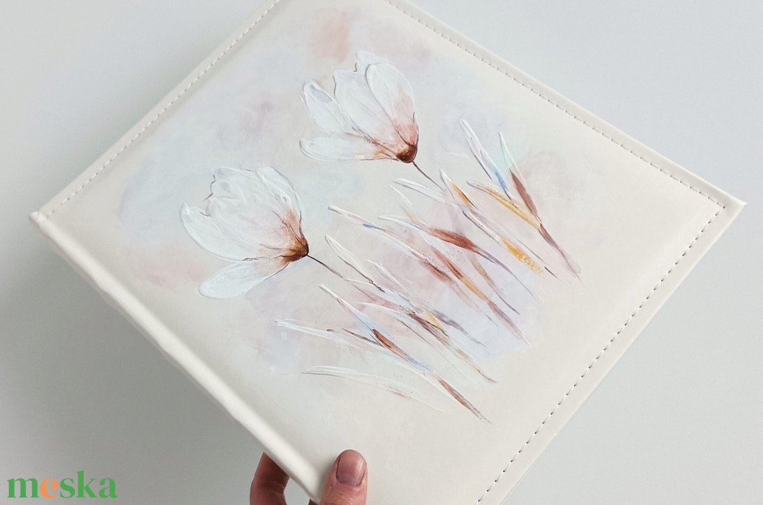 Fotóalbum 2 liliomos 25x30 cm - otthon & életmód - papír, írószer - album & fotóalbum - Meska.hu