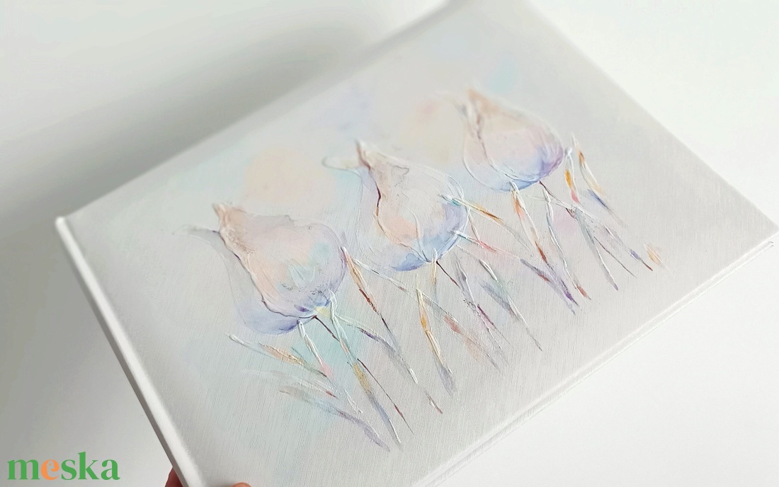 Fotóalbum tulipánokkal 33x25 cm - otthon & életmód - papír, írószer - album & fotóalbum - Meska.hu