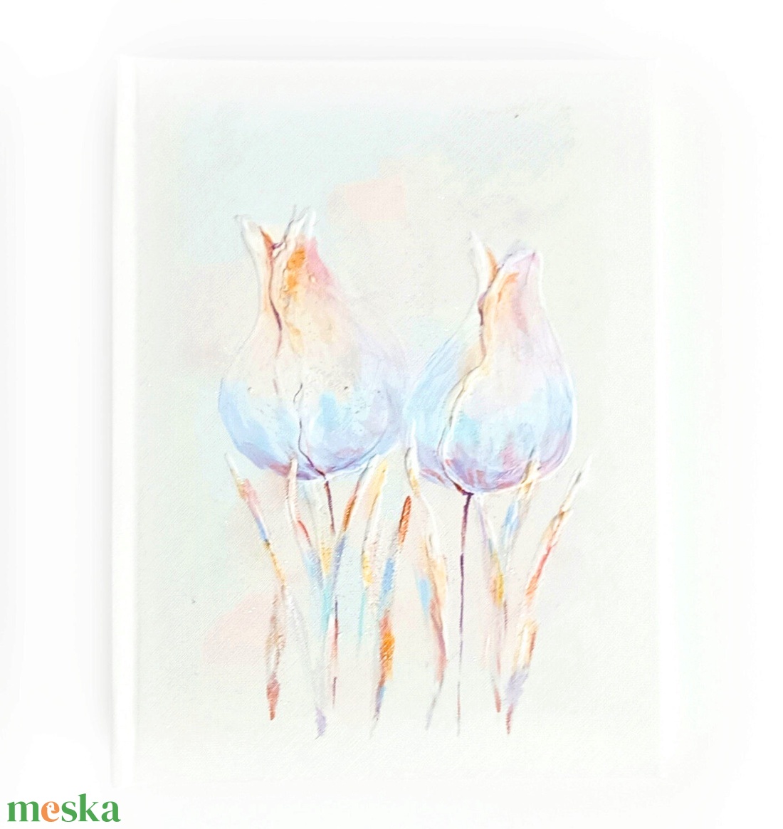 Tulipános fotóalbum 13x18 cm-es fotóknak - esküvő - emlék & ajándék - album & fotóalbum - Meska.hu