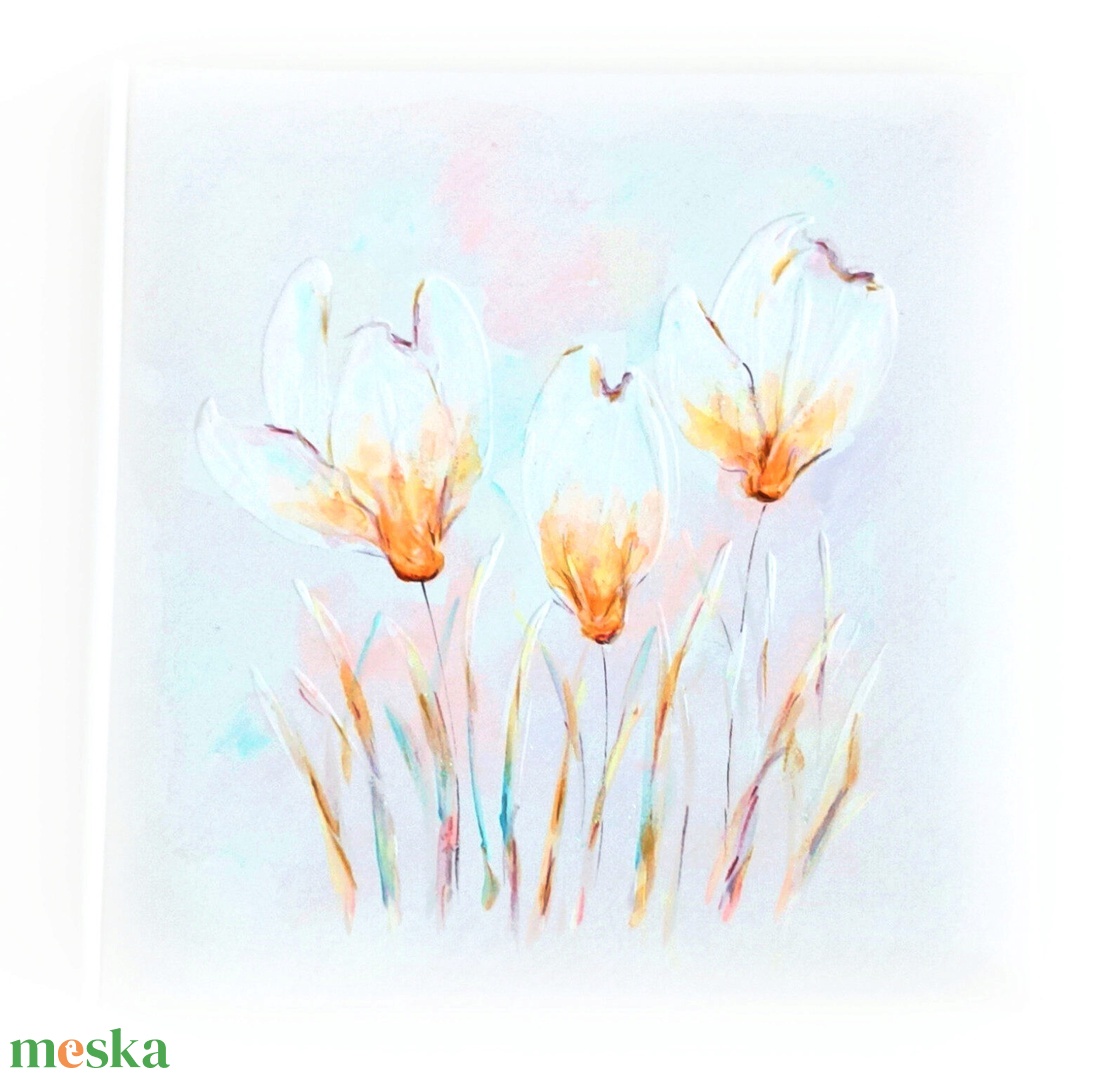 Fotóalbum liliomokkal 26x26 cm - otthon & életmód - papír, írószer - album & fotóalbum - Meska.hu