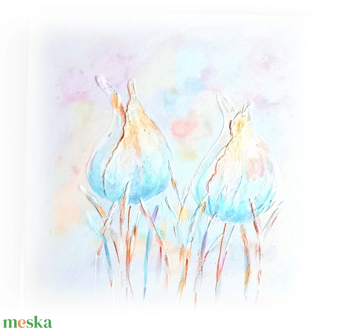 Fotóalbum tulipánokkal 25x25 cm - otthon & életmód - papír, írószer - album & fotóalbum - Meska.hu