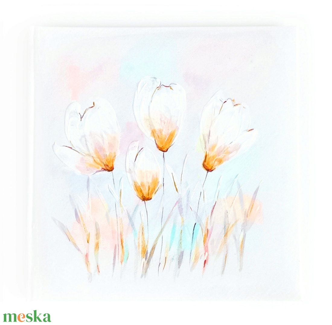 Fotóalbum liliomokkal 26x26 cm - otthon & életmód - papír, írószer - album & fotóalbum - Meska.hu