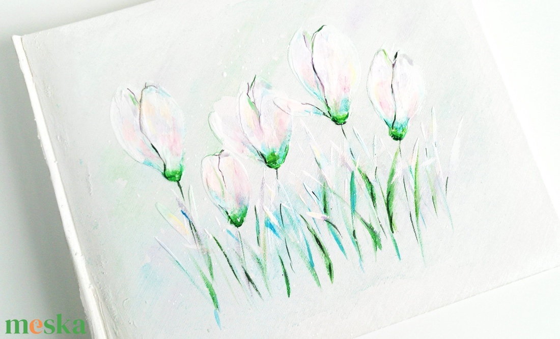 Fotóalbum liliomokkal 30x25 cm - otthon & életmód - papír, írószer - album & fotóalbum - Meska.hu