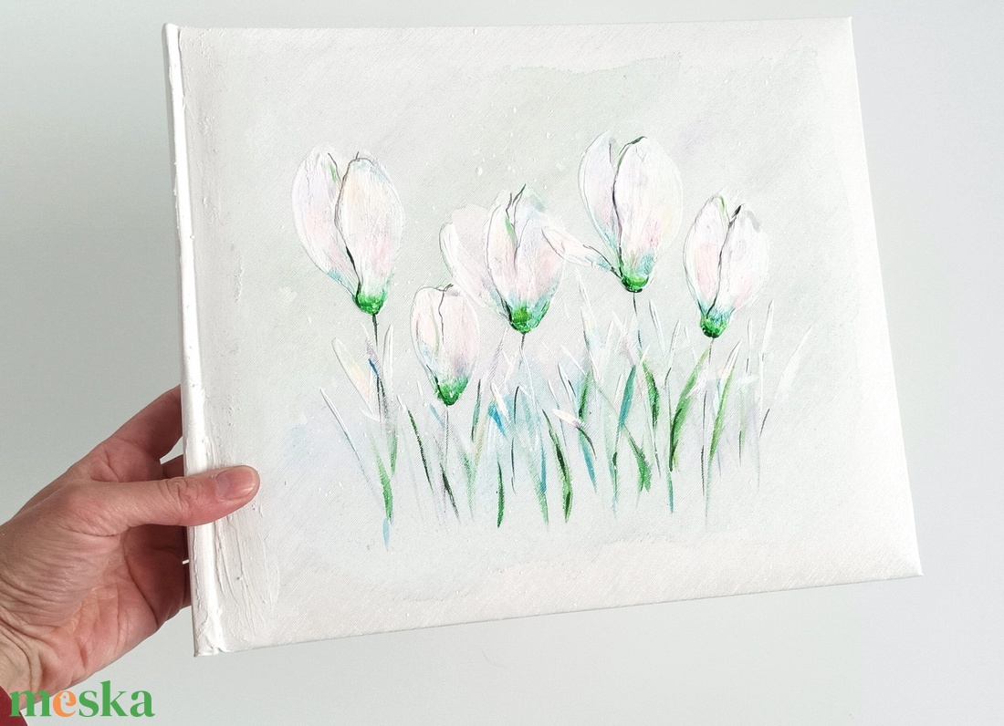 Fotóalbum liliomokkal 30x25 cm - otthon & életmód - papír, írószer - album & fotóalbum - Meska.hu