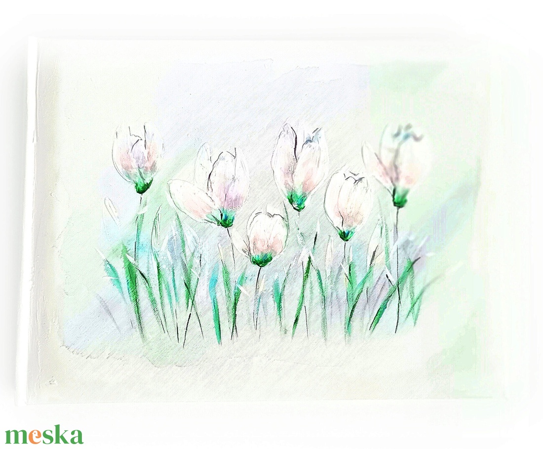 Fotóalbum liliomokkal 33x25 cm - otthon & életmód - papír, írószer - album & fotóalbum - Meska.hu