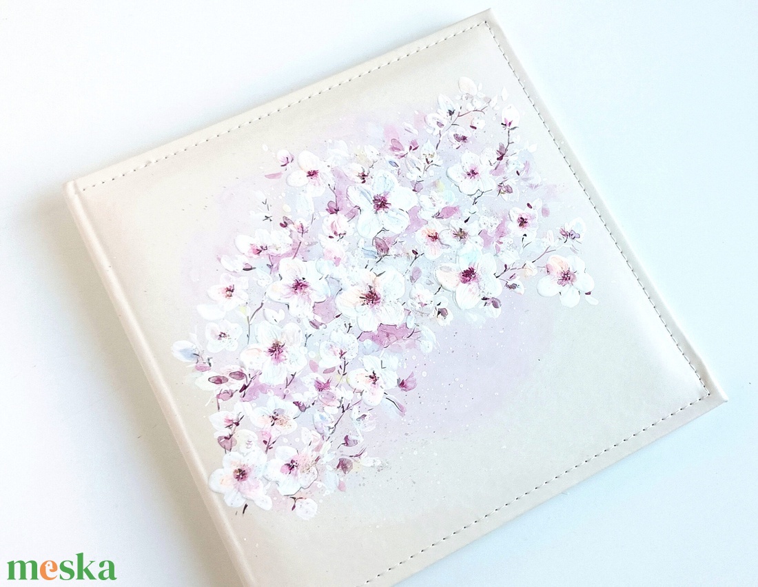 Cseresznyevirágos fotóalbum (26 x 26 cm) - esküvő - emlék & ajándék - album & fotóalbum - Meska.hu Cseresznyevirágos fotóalbum (26 x 26 cm) - esküvő - emlék & ajándék - album & fotóalbum - Meska.hu