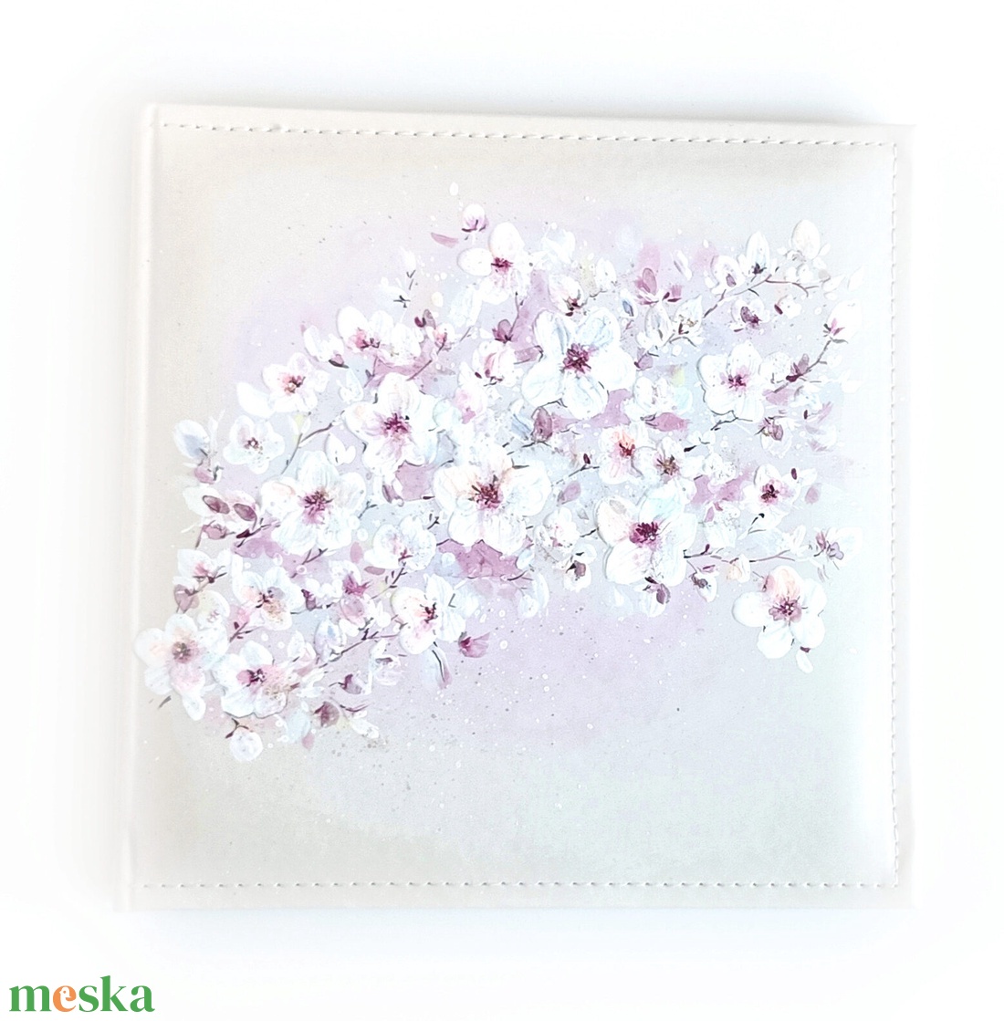Cseresznyevirágos fotóalbum (26 x 26 cm) - esküvő - emlék & ajándék - album & fotóalbum - Meska.hu Cseresznyevirágos fotóalbum (26 x 26 cm) - esküvő - emlék & ajándék - album & fotóalbum - Meska.hu