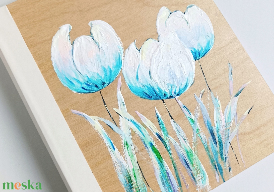 Fotóalbum tulipánokkal 25x30 cm - otthon & életmód - papír, írószer - album & fotóalbum - Meska.hu