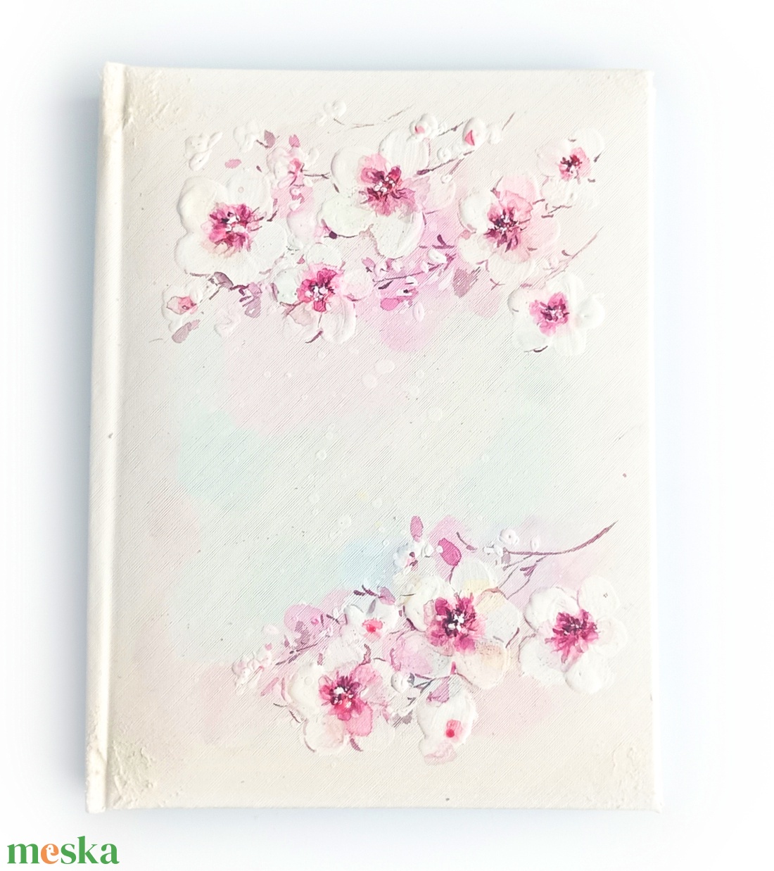 Cseresznyevirágos fotóalbum 13x18 cm-es fotóknak - esküvő - emlék & ajándék - album & fotóalbum - Meska.hu