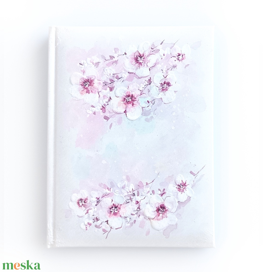 Cseresznyevirágos fotóalbum 13x18 cm-es fotóknak - esküvő - emlék & ajándék - album & fotóalbum - Meska.hu