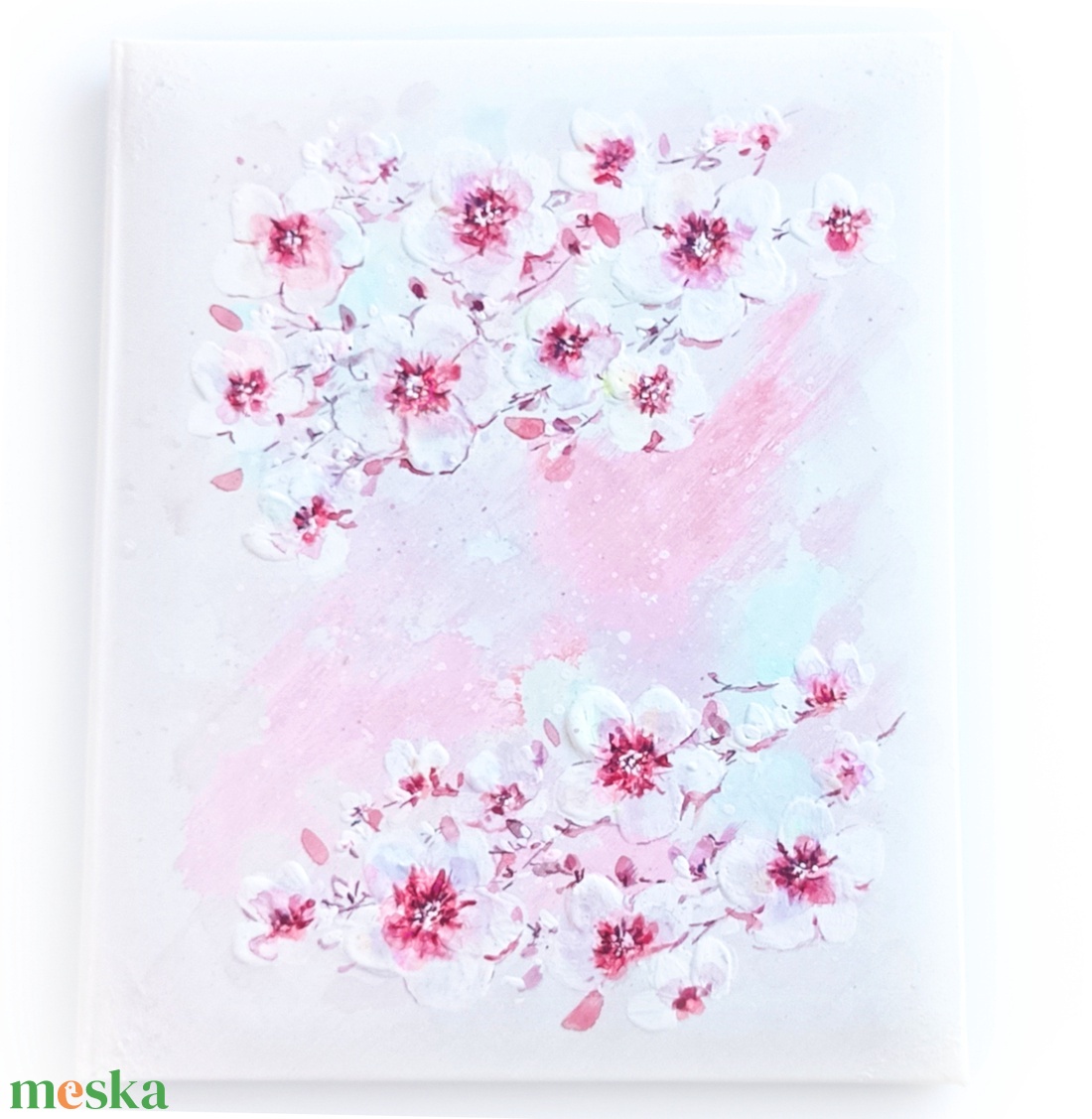 Cseresznyevirágos fotóalbum - esküvő - emlék & ajándék - album & fotóalbum - Meska.hu