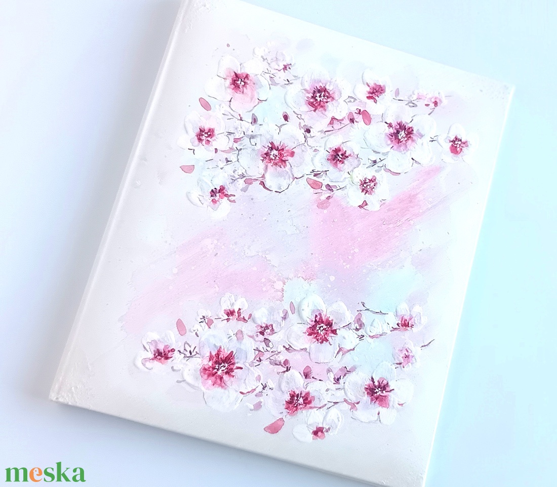 Cseresznyevirágos fotóalbum - esküvő - emlék & ajándék - album & fotóalbum - Meska.hu