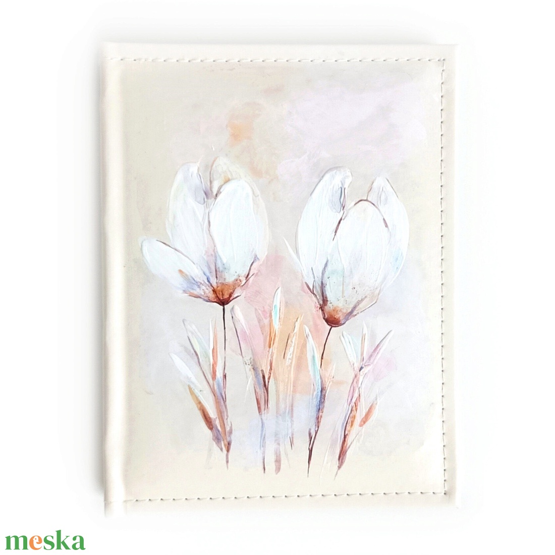 Fotóalbum 13x18-as képeknek liliomokkal - otthon & életmód - papír, írószer - album & fotóalbum - Meska.hu