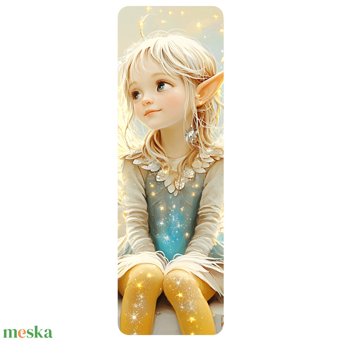 Tündérkés könyvjelző - könyv & zene - könyvjelző - Meska.hu