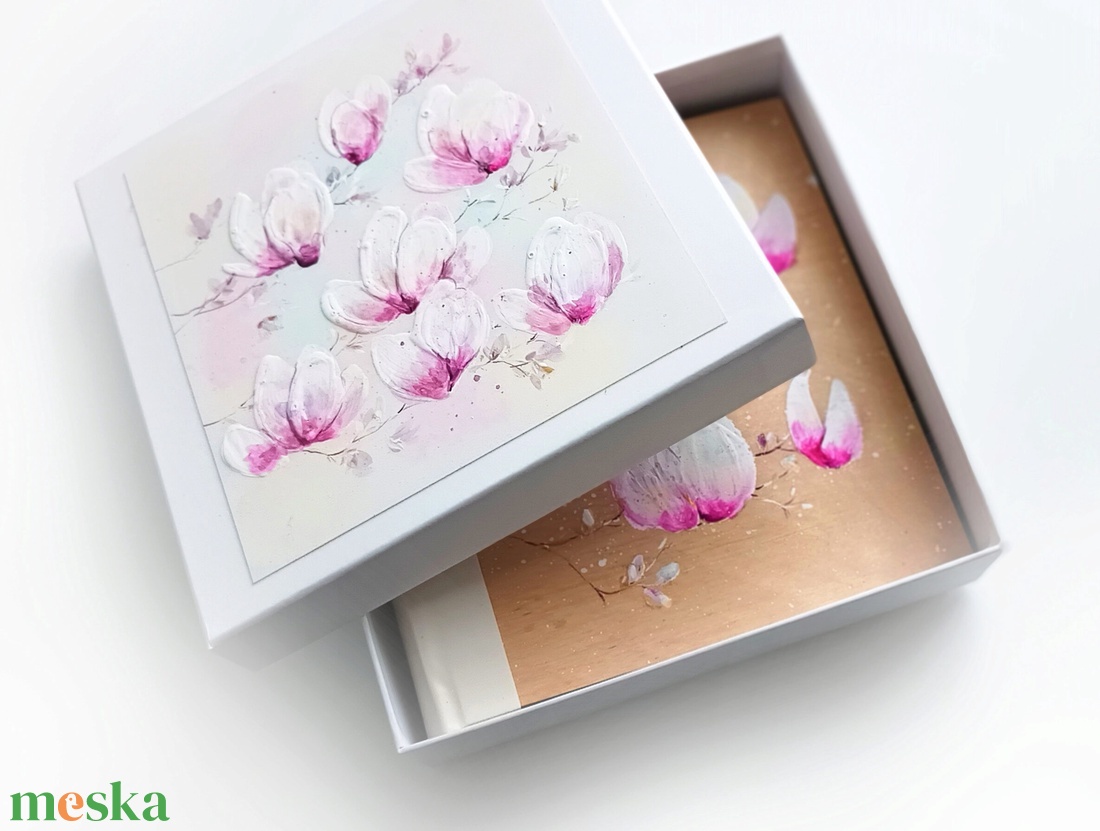 Fotóalbum díszdobozban, 10x15-ös fotóknak - otthon & életmód - papír, írószer - album & fotóalbum - Meska.hu