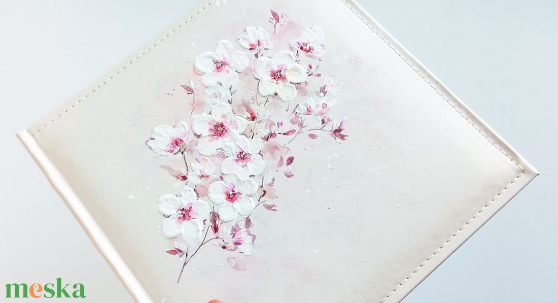Sakura fotóalbum (26 x 26 cm) - esküvő - emlék & ajándék - album & fotóalbum - Meska.hu