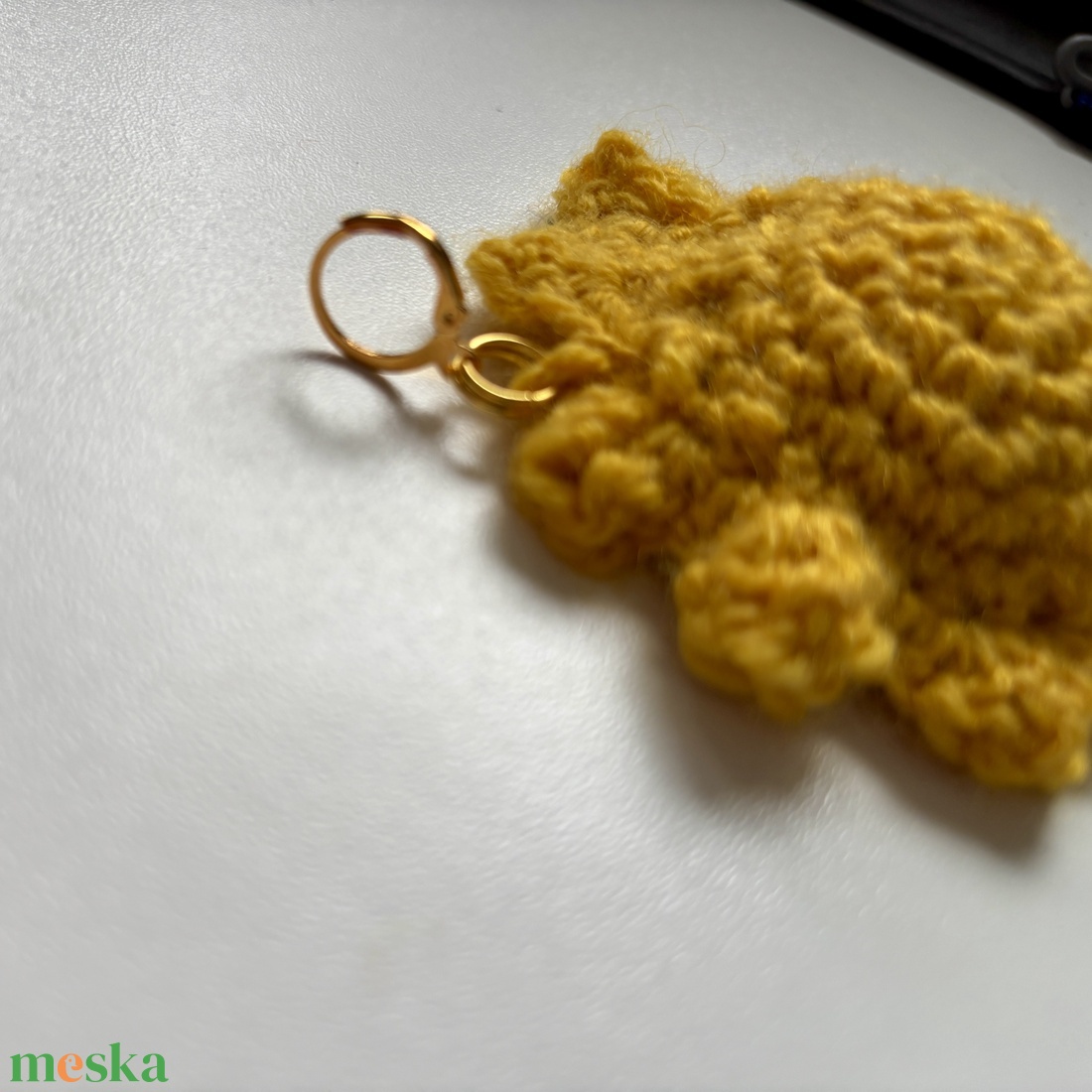 Napocskás horgolt kulcstartó - táska & tok - kulcstartó & táskadísz - táskadísz - Meska.hu