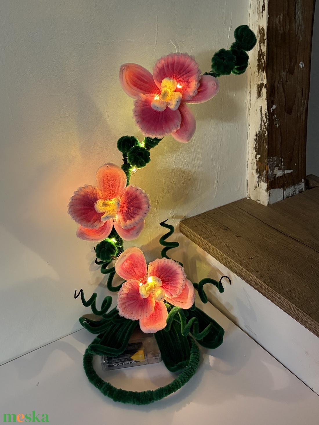 ��Éjszakai fény orchidea - otthon & életmód - virágdekoráció - virágdíszek - asztali virágdísz - Meska.hu