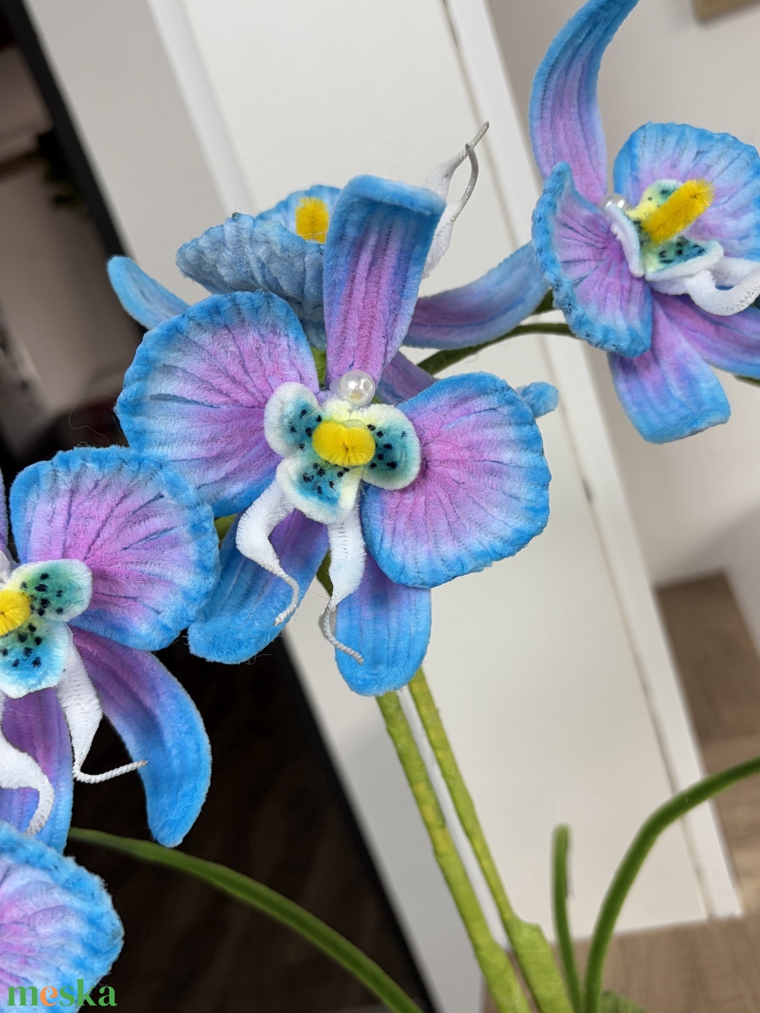  Asztali dísz orchidea - otthon & életmód - virágdekoráció - virágdíszek - asztali virágdísz - Meska.hu