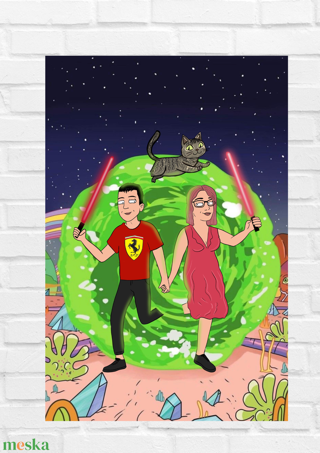 Egyedi Rick és Morty digitális rajz személyre szabott ajándék pároknak/barátoknak - művészet - grafika & illusztráció - digitális - Meska.hu Egyedi Rick és Morty digitális rajz személyre szabott ajándék pároknak/barátoknak - művészet - grafika & illusztráció - digitális - Meska.hu