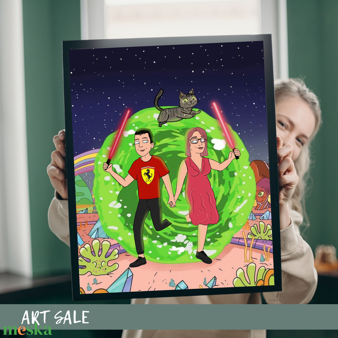 Egyedi Rick és Morty digitális rajz személyre szabott ajándék pároknak/barátoknak - művészet - grafika & illusztráció - digitális - Meska.hu Egyedi Rick és Morty digitális rajz személyre szabott ajándék pároknak/barátoknak - művészet - grafika & illusztráció - digitális - Meska.hu