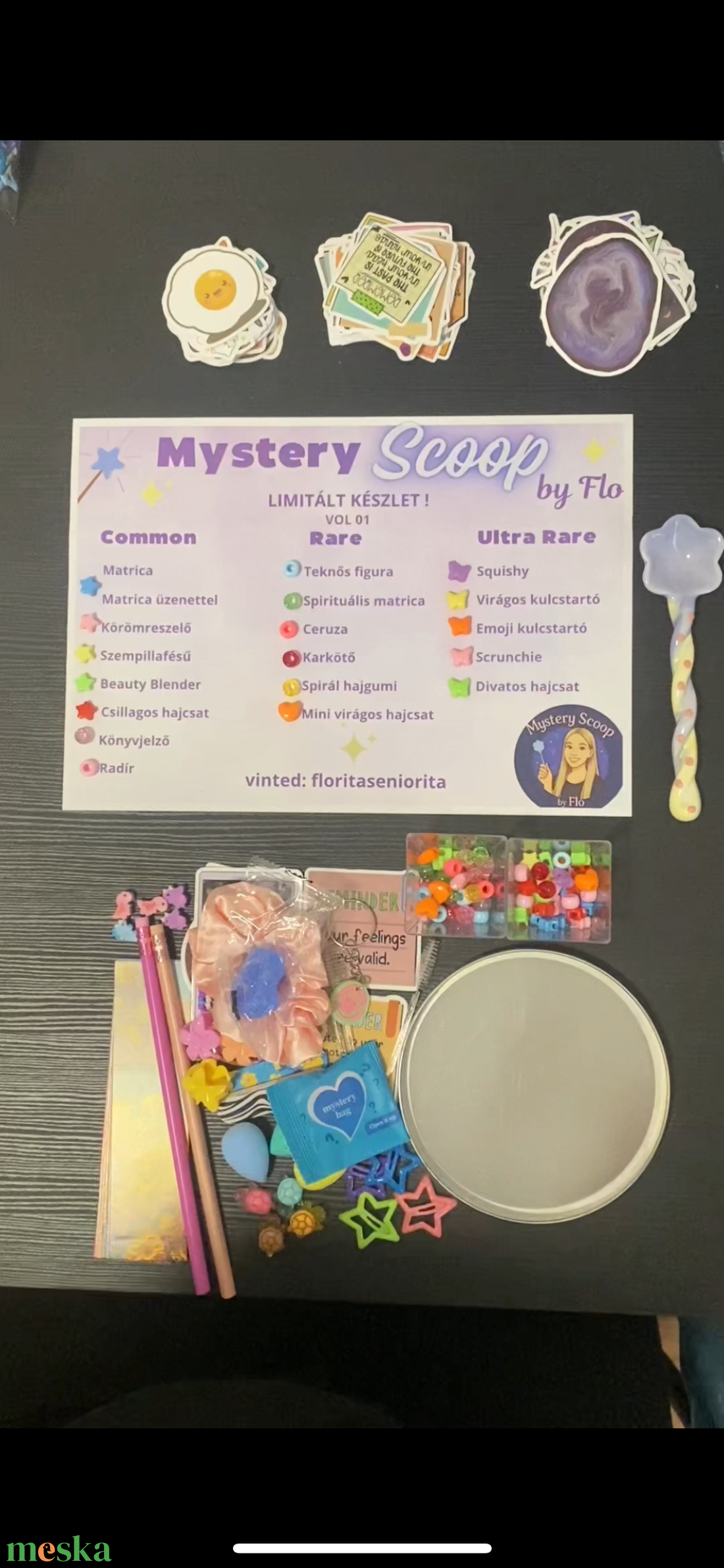 Zsákbamacska Mystery scoop-1 scoop - diy (csináld magad) - egységcsomag - Meska.hu