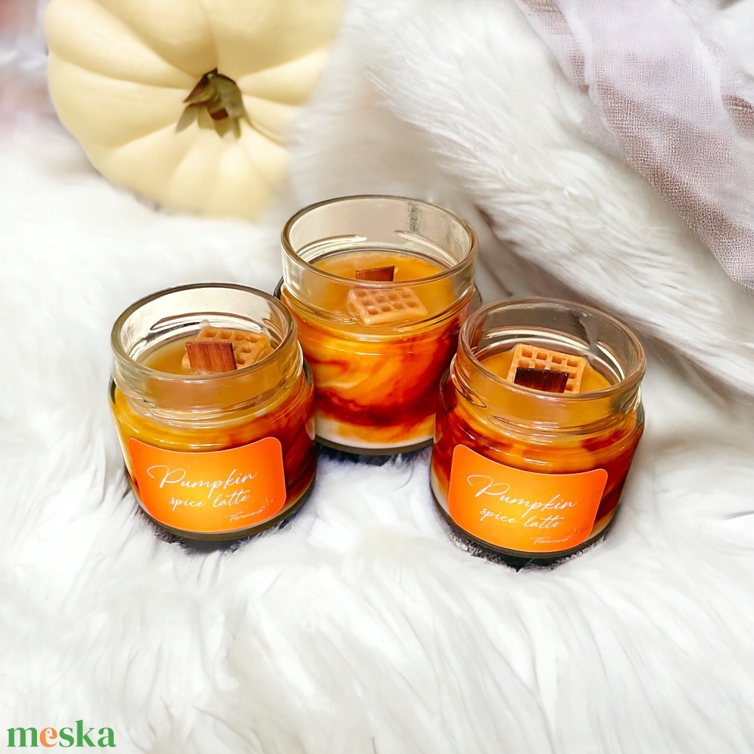 Pumpkin Spice Latte Sütőtök Illatú Szójagyertya - otthon & életmód - gyertya, illat, aroma - gyertya - Meska.hu Pumpkin Spice Latte Sütőtök Illatú Szójagyertya - otthon & életmód - gyertya, illat, aroma - gyertya - Meska.hu