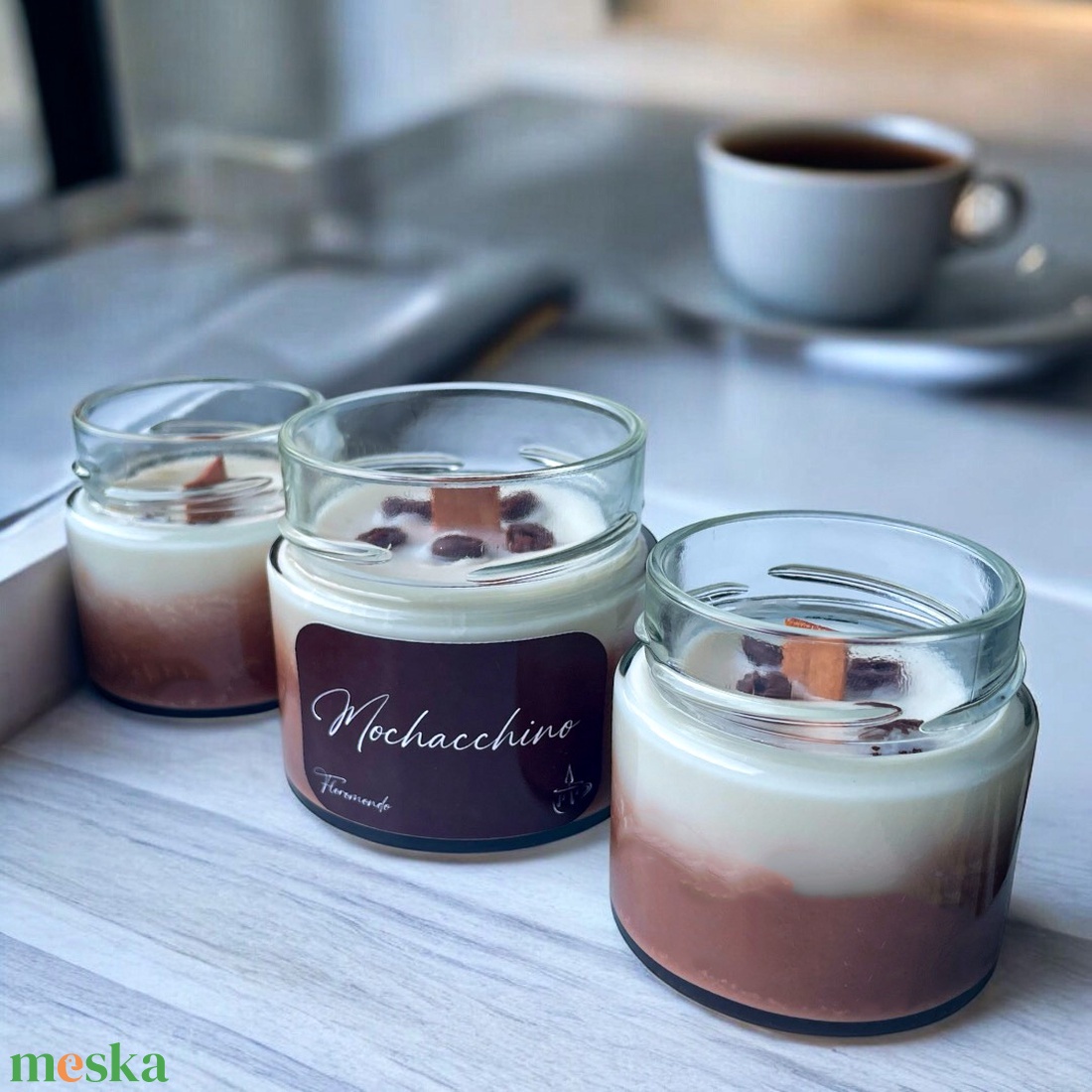 Mochacchino Csokoládés, Rumos Kávé Illatú Szójagyertya - otthon & életmód - gyertya, illat, aroma - gyertya - Meska.hu Mochacchino Csokoládés, Rumos Kávé Illatú Szójagyertya - otthon & életmód - gyertya, illat, aroma - gyertya - Meska.hu
