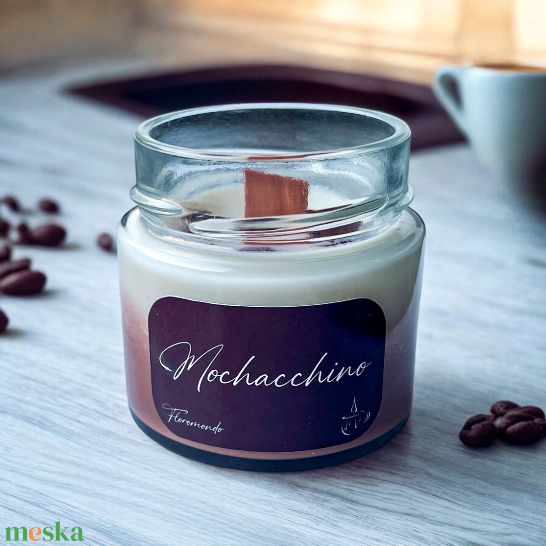Mochacchino Csokoládés, Rumos Kávé Illatú Szójagyertya - otthon & életmód - gyertya, illat, aroma - gyertya - Meska.hu Mochacchino Csokoládés, Rumos Kávé Illatú Szójagyertya - otthon & életmód - gyertya, illat, aroma - gyertya - Meska.hu