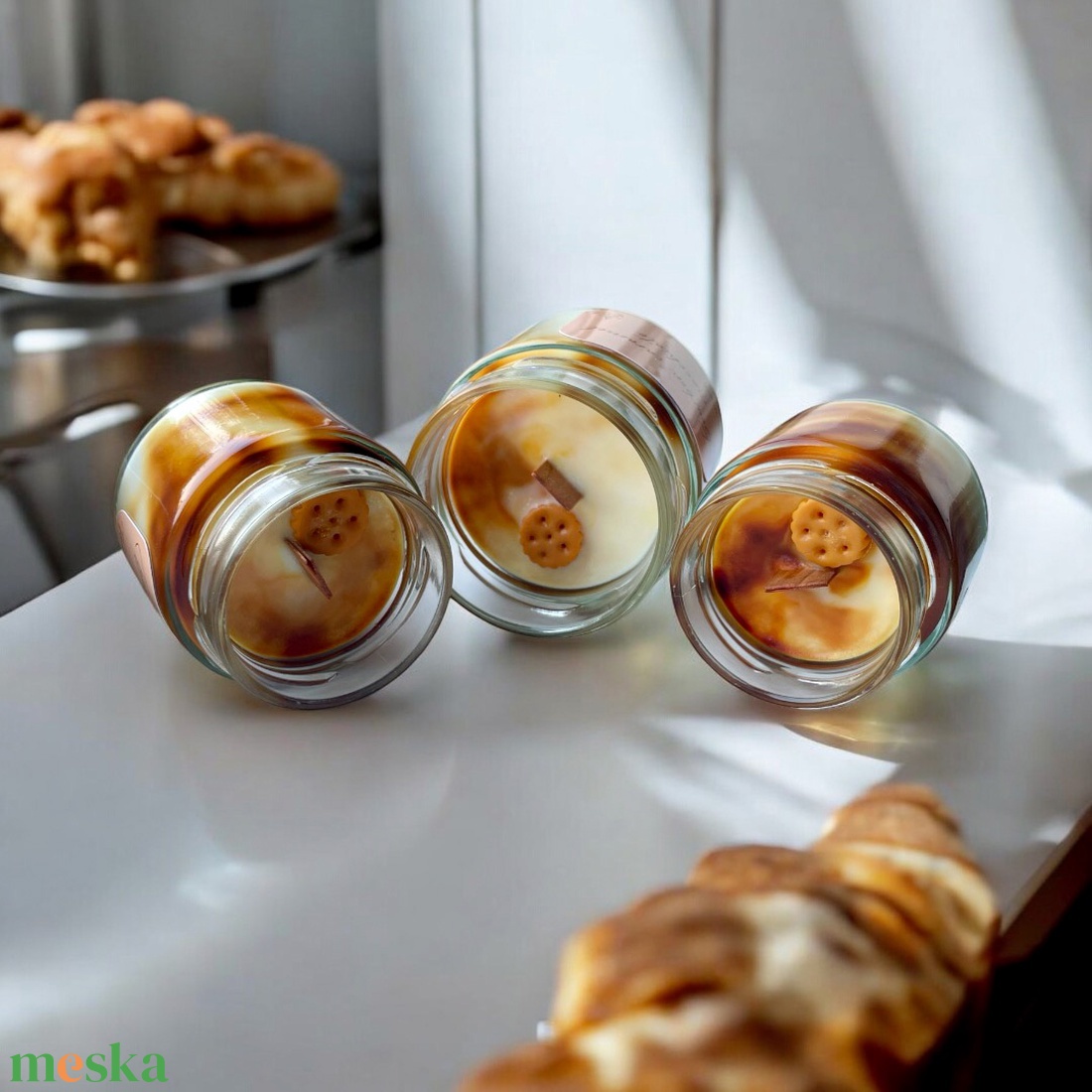 Bourbon Caramel Macchiato Illatú Téli Szójagyertya - otthon & életmód - gyertya, illat, aroma - gyertya - Meska.hu Bourbon Caramel Macchiato Illatú Téli Szójagyertya - otthon & életmód - gyertya, illat, aroma - gyertya - Meska.hu