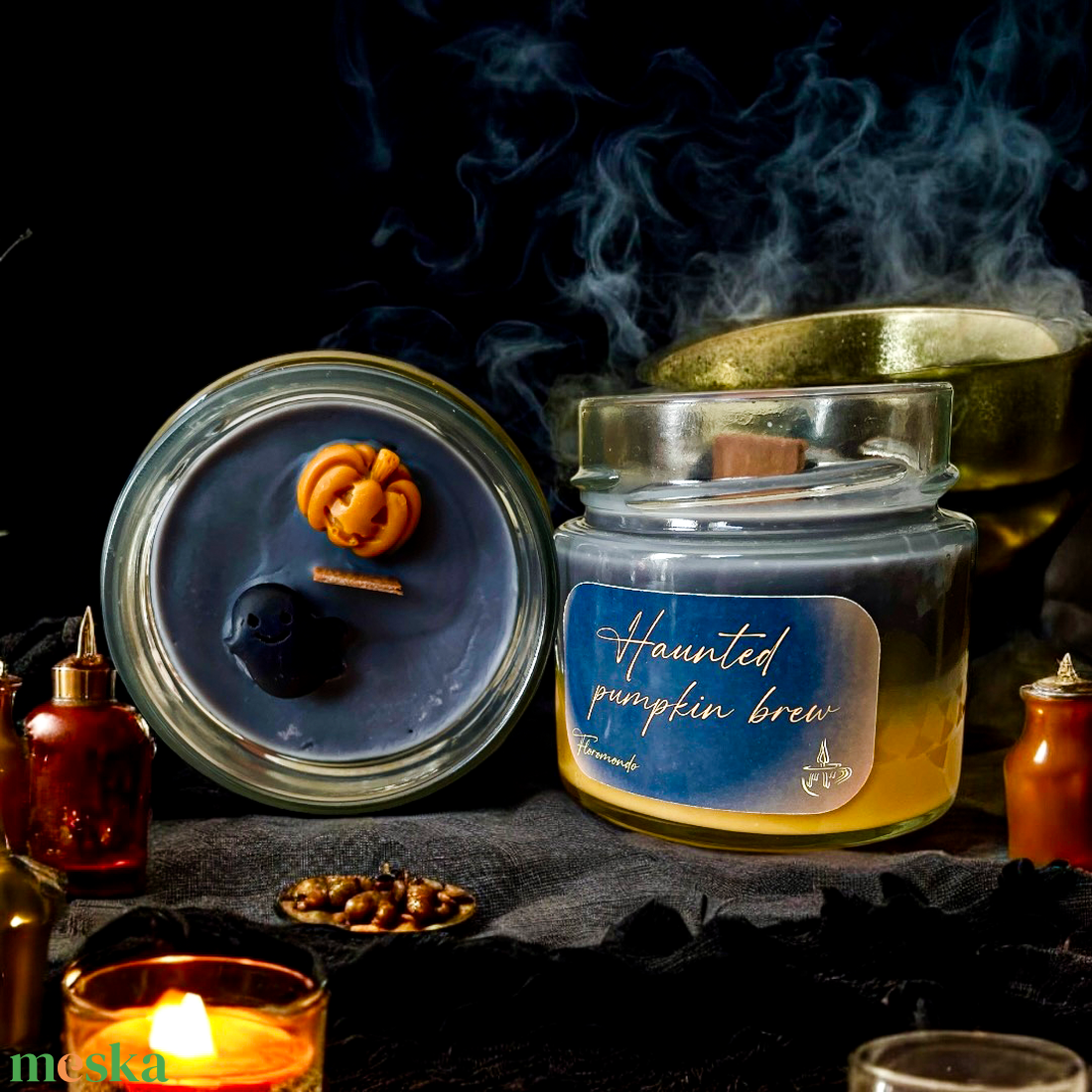 Pumpkin spice latte Sütőtök Pite Illatú Halloween-i Gyertya - otthon & életmód - gyertya, illat, aroma - gyertya - Meska.hu Pumpkin spice latte Sütőtök Pite Illatú Halloween-i Gyertya - otthon & életmód - gyertya, illat, aroma - gyertya - Meska.hu