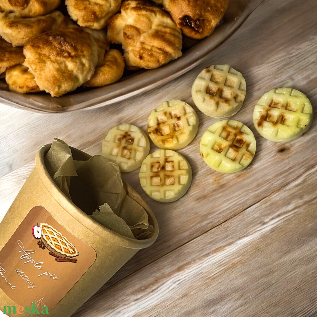 Apple Pie Almás Pite Illatviasz (50 g) - otthon & életmód - gyertya, illat, aroma - gyertya - Meska.hu Apple Pie Almás Pite Illatviasz (50 g) - otthon & életmód - gyertya, illat, aroma - gyertya - Meska.hu