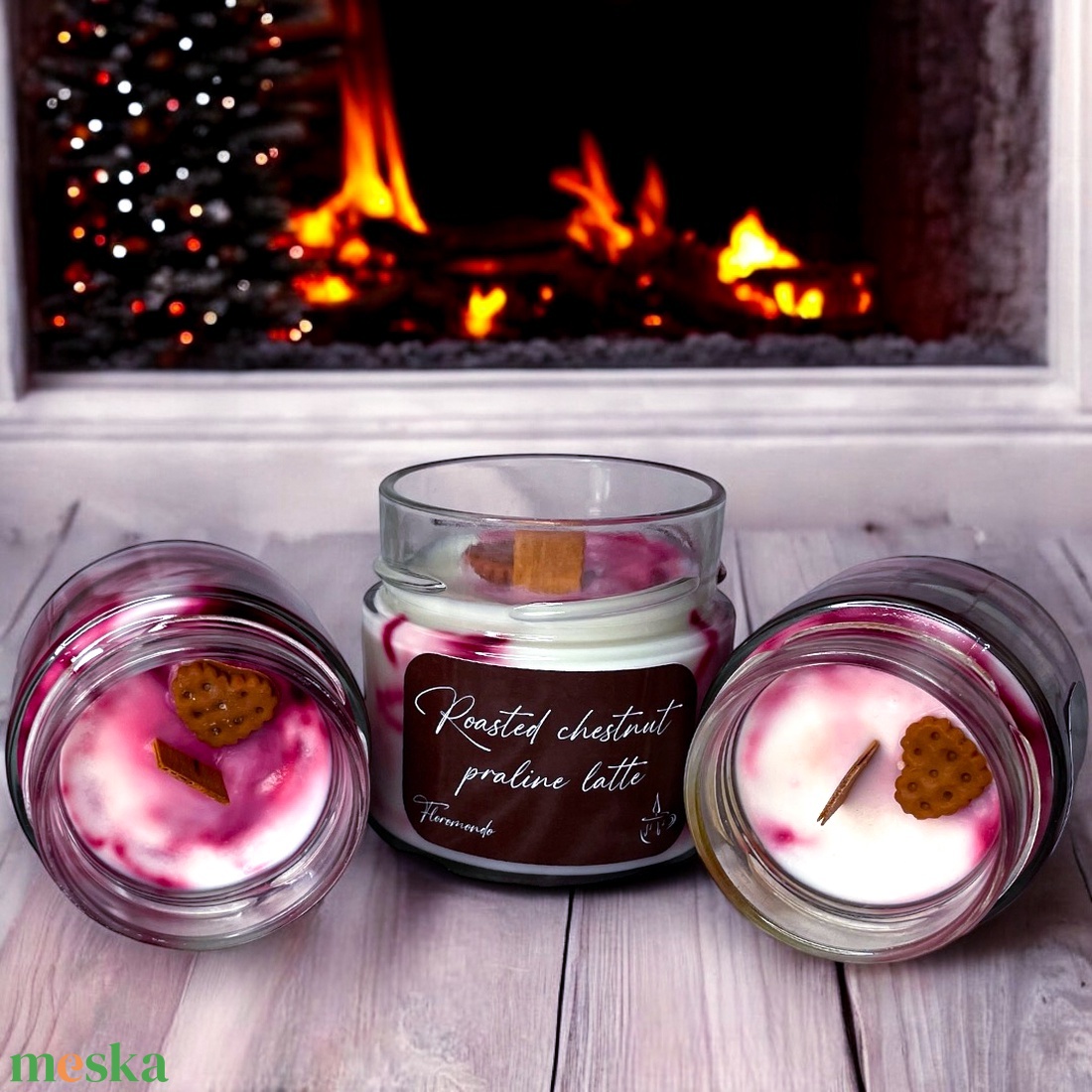 Chestnut Praline Latte - Sült Gesztenye Illatú Karácsonyi Szójagyertya - otthon & életmód - gyertya, illat, aroma - gyertya - Meska.hu Chestnut Praline Latte - Sült Gesztenye Illatú Karácsonyi Szójagyertya - otthon & életmód - gyertya, illat, aroma - gyertya - Meska.hu