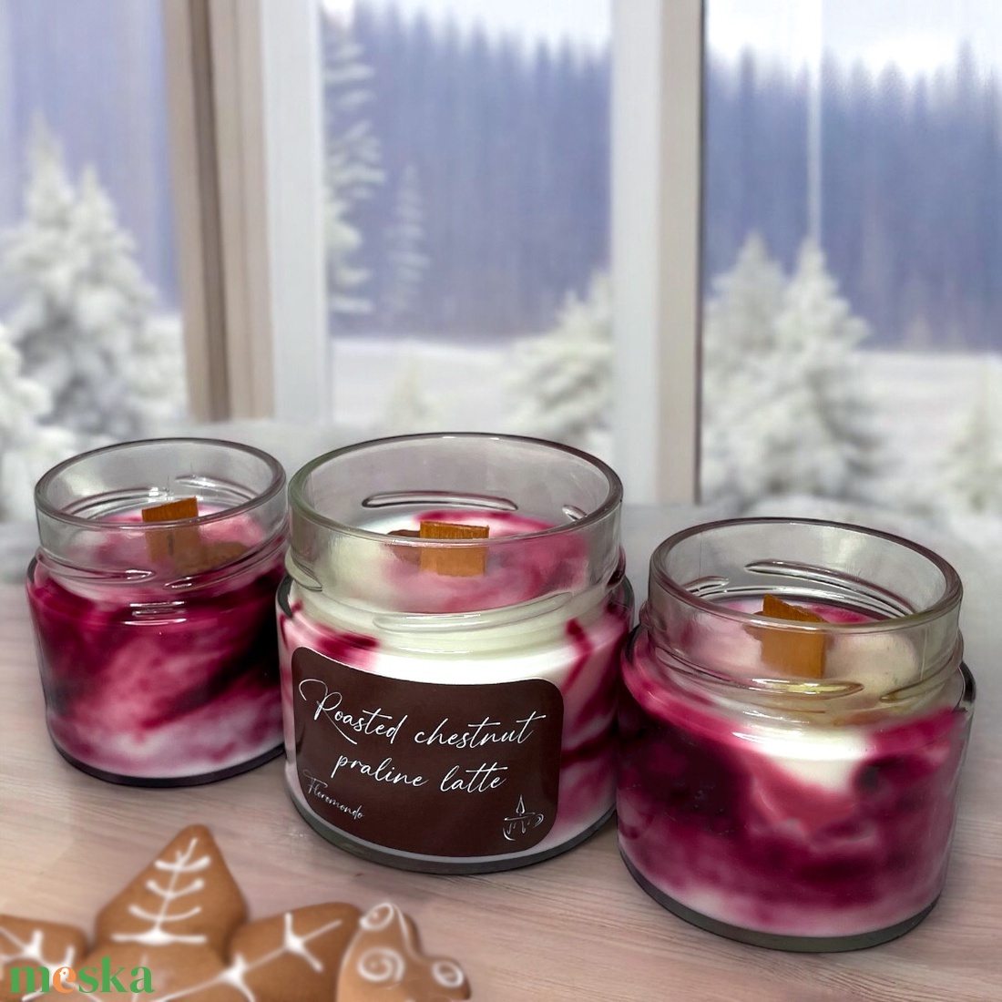 Chestnut Praline Latte - Sült Gesztenye Illatú Karácsonyi Szójagyertya - otthon & életmód - gyertya, illat, aroma - gyertya - Meska.hu Chestnut Praline Latte - Sült Gesztenye Illatú Karácsonyi Szójagyertya - otthon & életmód - gyertya, illat, aroma - gyertya - Meska.hu