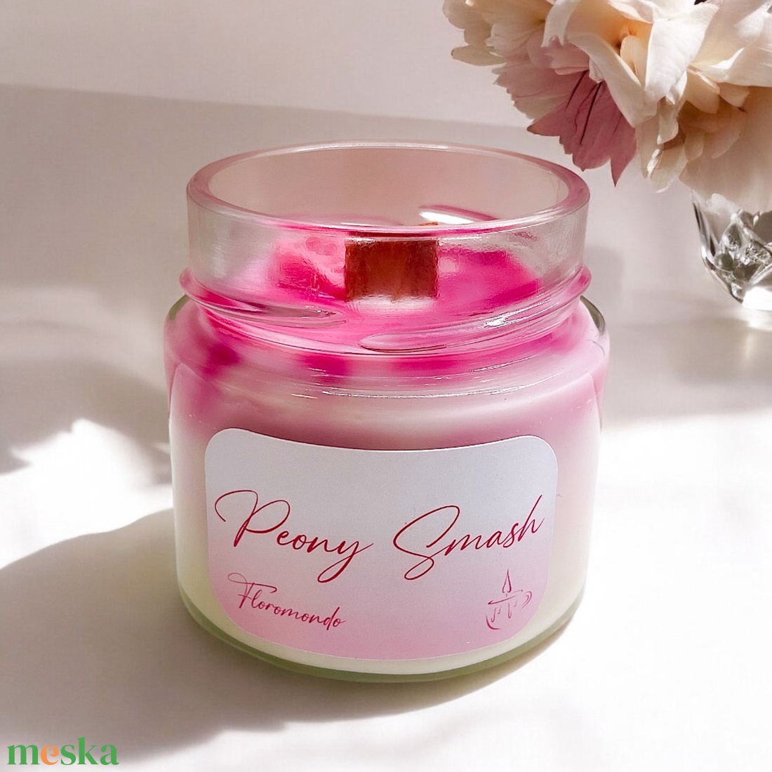 Peony Smash Bazsarózsa Illatú Tavaszi Szójagyertya - otthon & életmód - gyertya, illat, aroma - gyertya - Meska.hu Peony Smash Bazsarózsa Illatú Tavaszi Szójagyertya - otthon & életmód - gyertya, illat, aroma - gyertya - Meska.hu