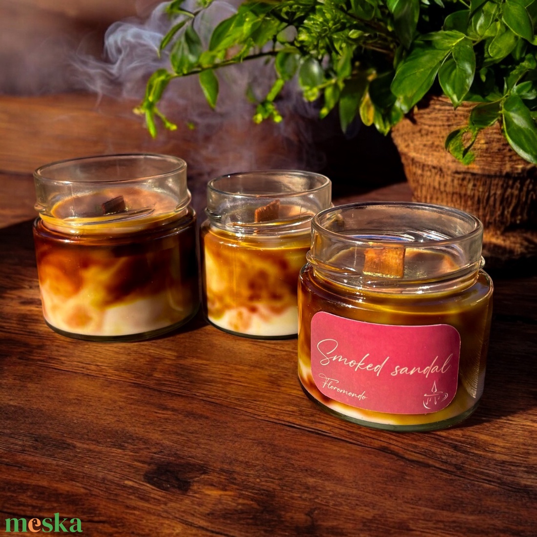 Smoked Sandal Szantálfa Illatú Tavaszi Szójagyertya - otthon & életmód - gyertya, illat, aroma - gyertya - Meska.hu Smoked Sandal Szantálfa Illatú Tavaszi Szójagyertya - otthon & életmód - gyertya, illat, aroma - gyertya - Meska.hu