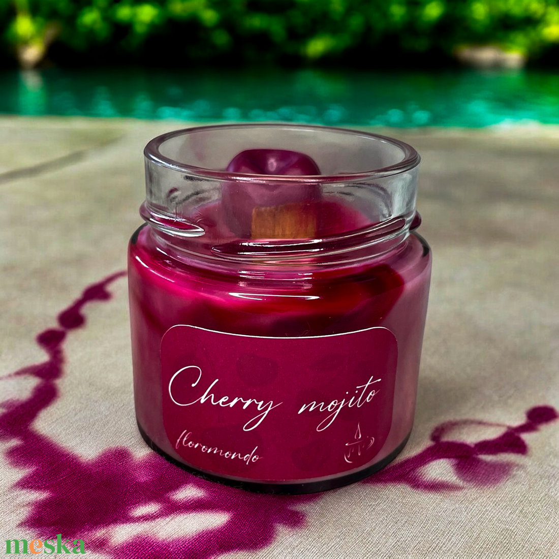 Cherry Mojito Cseresznye Illatú Szójagyertya - otthon & életmód - gyertya, illat, aroma - gyertya - Meska.hu Cherry Mojito Cseresznye Illatú Szójagyertya - otthon & életmód - gyertya, illat, aroma - gyertya - Meska.hu