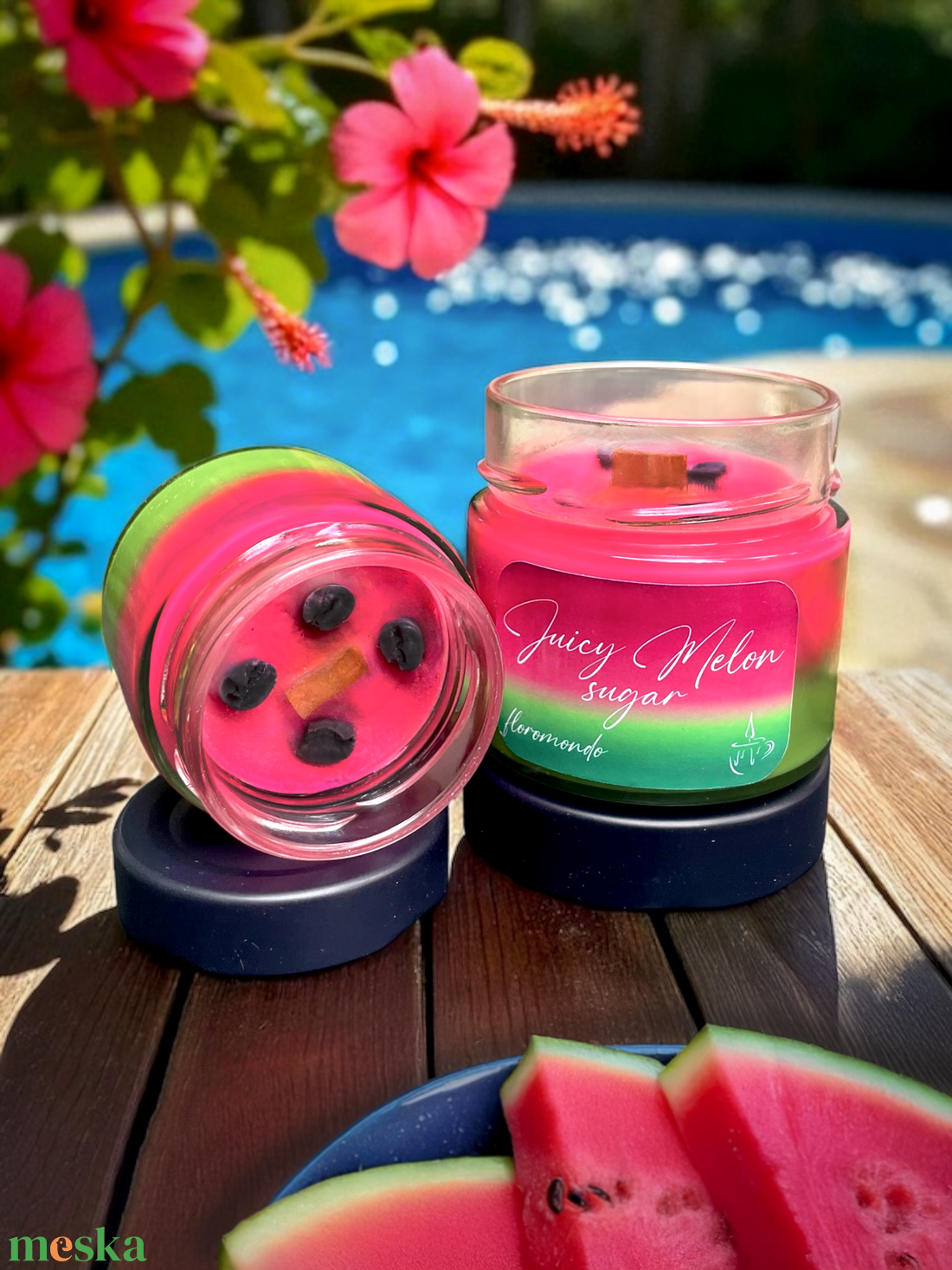 Juicy Melon Sugar Görögdinnye Illatú Szójagyertya - otthon & életmód - gyertya, illat, aroma - gyertya - Meska.hu Juicy Melon Sugar Görögdinnye Illatú Szójagyertya - otthon & életmód - gyertya, illat, aroma - gyertya - Meska.hu