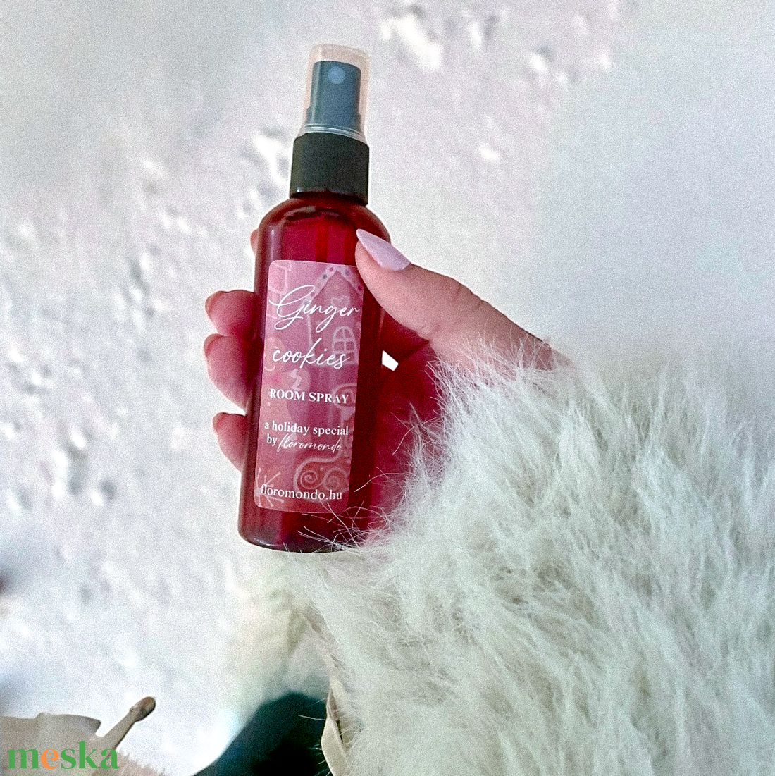 Ginger Cookies Mézeskalács Illatú Karácsonyi Szobaparfüm 100 ml -  - Meska.hu