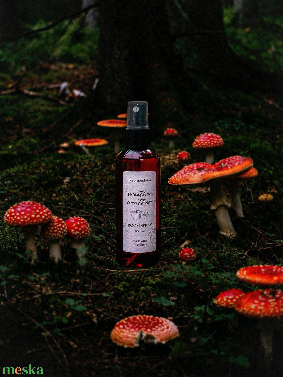 Sweater Weather Pumpkin Szobaparfüm 100 ml - otthon & életmód - gyertya, illat, aroma - párologtató - Meska.hu