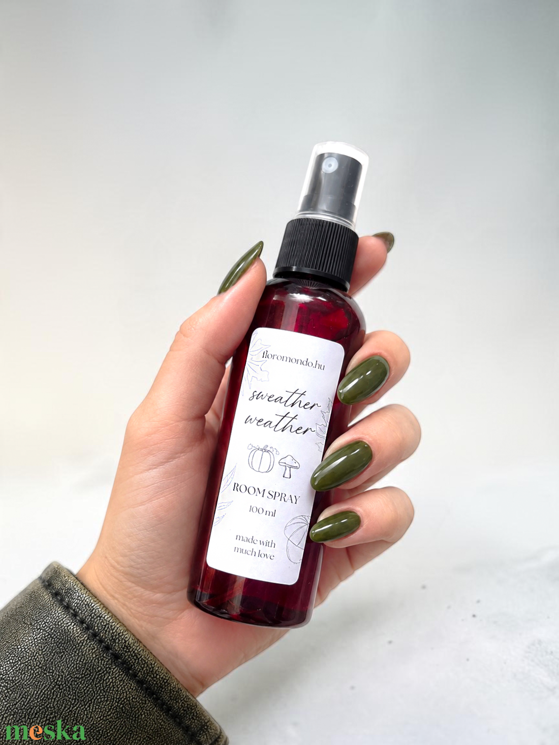 Sweater Weather Pumpkin Szobaparfüm 100 ml - otthon & életmód - gyertya, illat, aroma - párologtató - Meska.hu