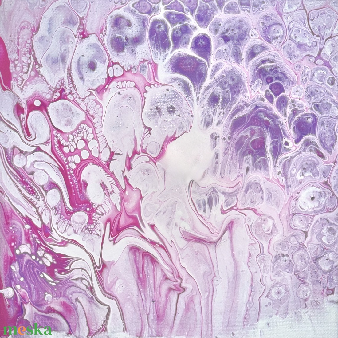 Pink Dream 001 - művészet - festmény - festmény vegyes technika - Meska.hu