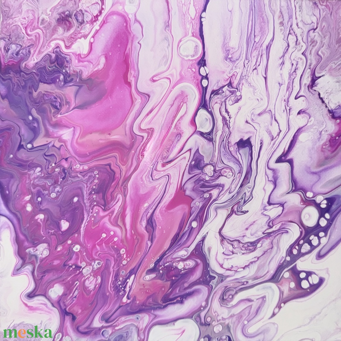 Pink Dream 002 - művészet - festmény - akril - Meska.hu