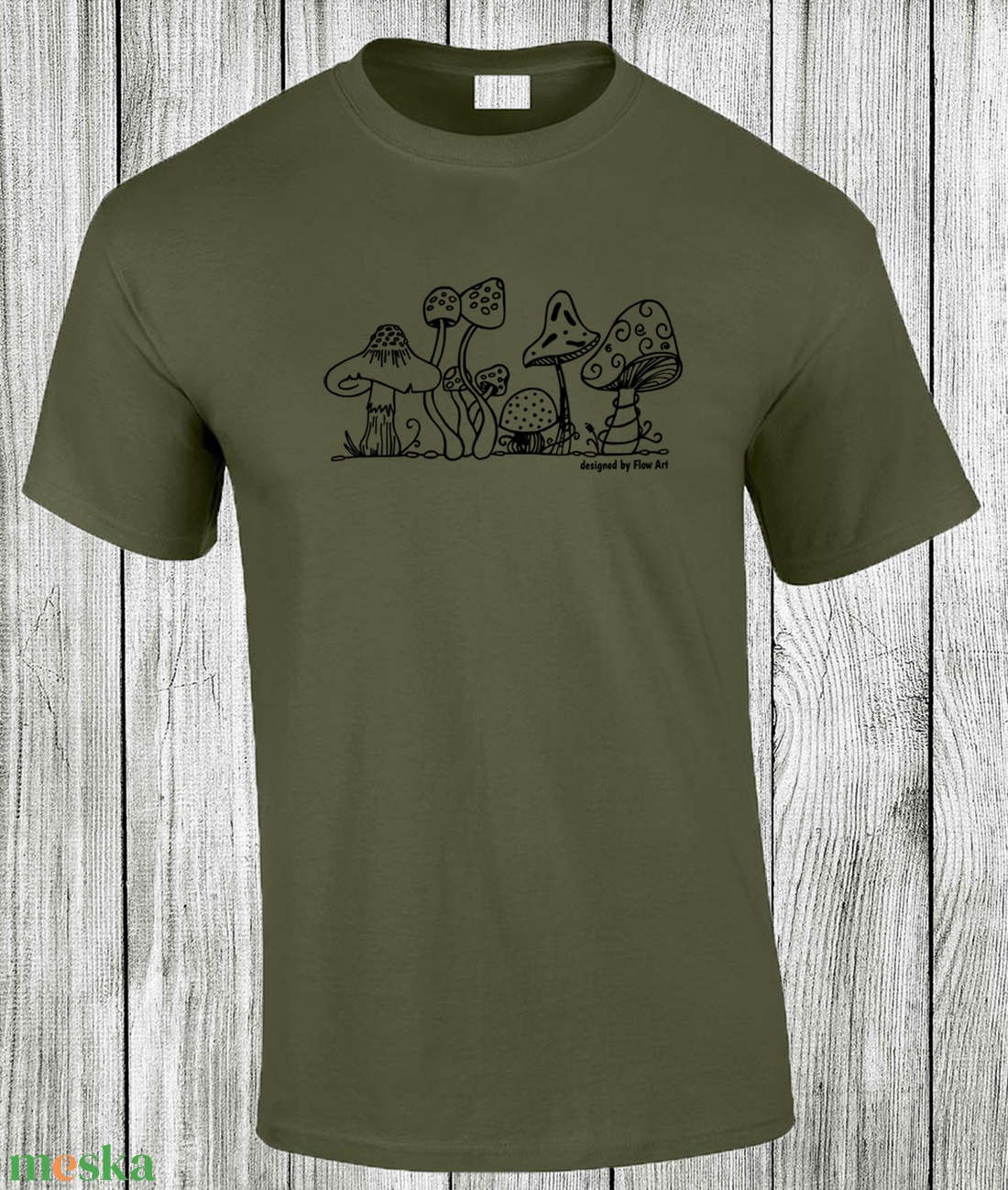 Gombás póló - ruha & divat - férfi ruha - póló - Meska.hu